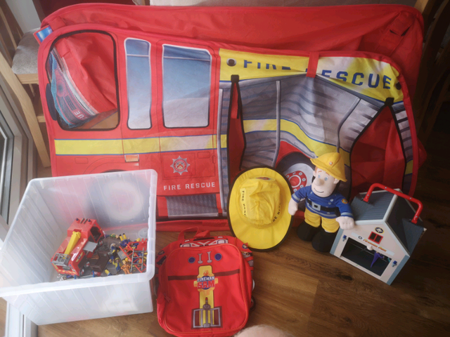 fireman sam tent